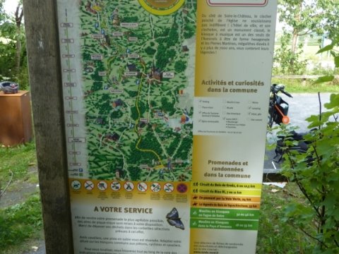 Panneau de la voie verte de l'Avesnois
