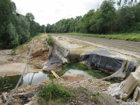 Digue de Montcresson (juin 2016)