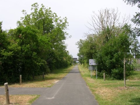 Voie verte près de Chevanceaux